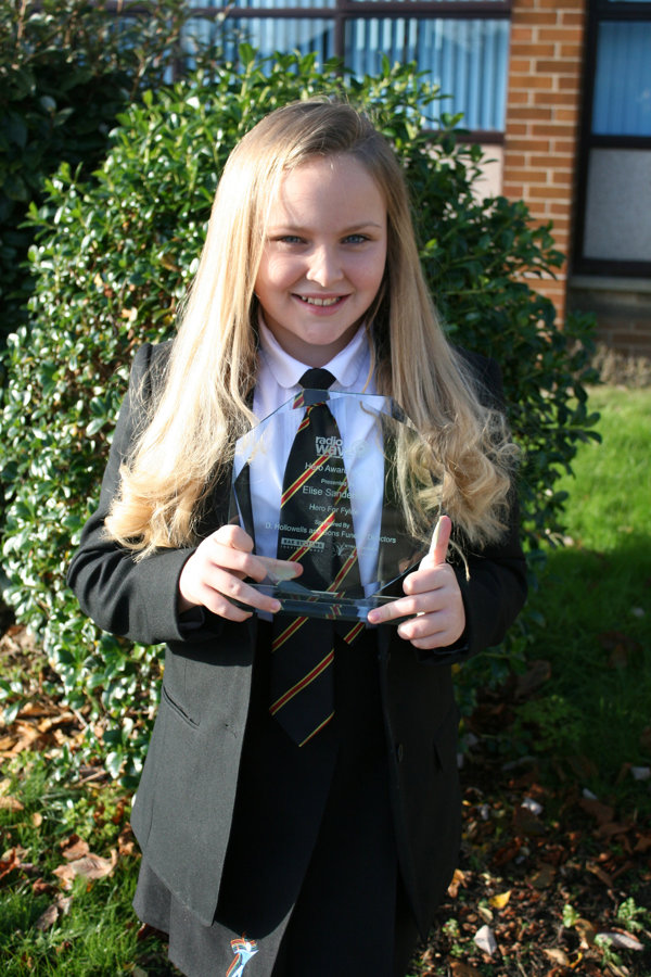 Image of LSA Student wins 'Hero for Fylde' Award. 