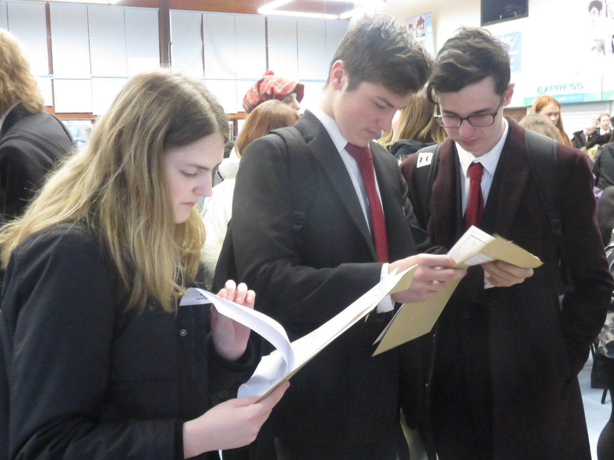 Image of Year 11 Mock Results Morning