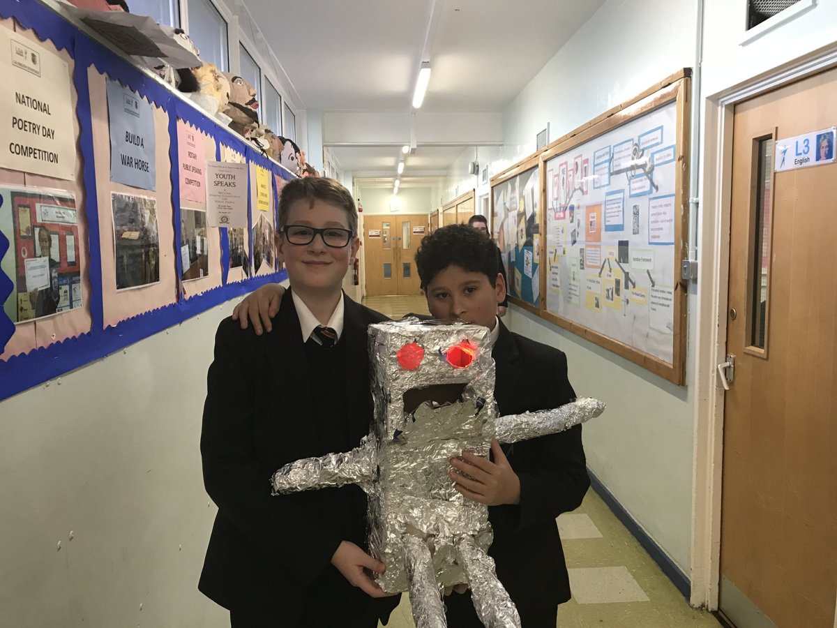 Image of Year 8 students get creative in English!