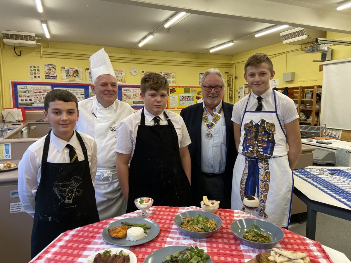 Image of Young Chef Rotary competition